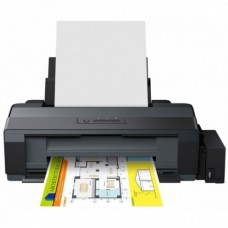 Принтер струйный цветной A3+ Epson L1300 (C11CD81402), Black, 5760х1440 dpi, до 15/5,5 стр/мин, USB, встроенное СНПЧ по 70 мл + доп. контейнера с черными чернилами по 70 мл (чернила Epson L100)